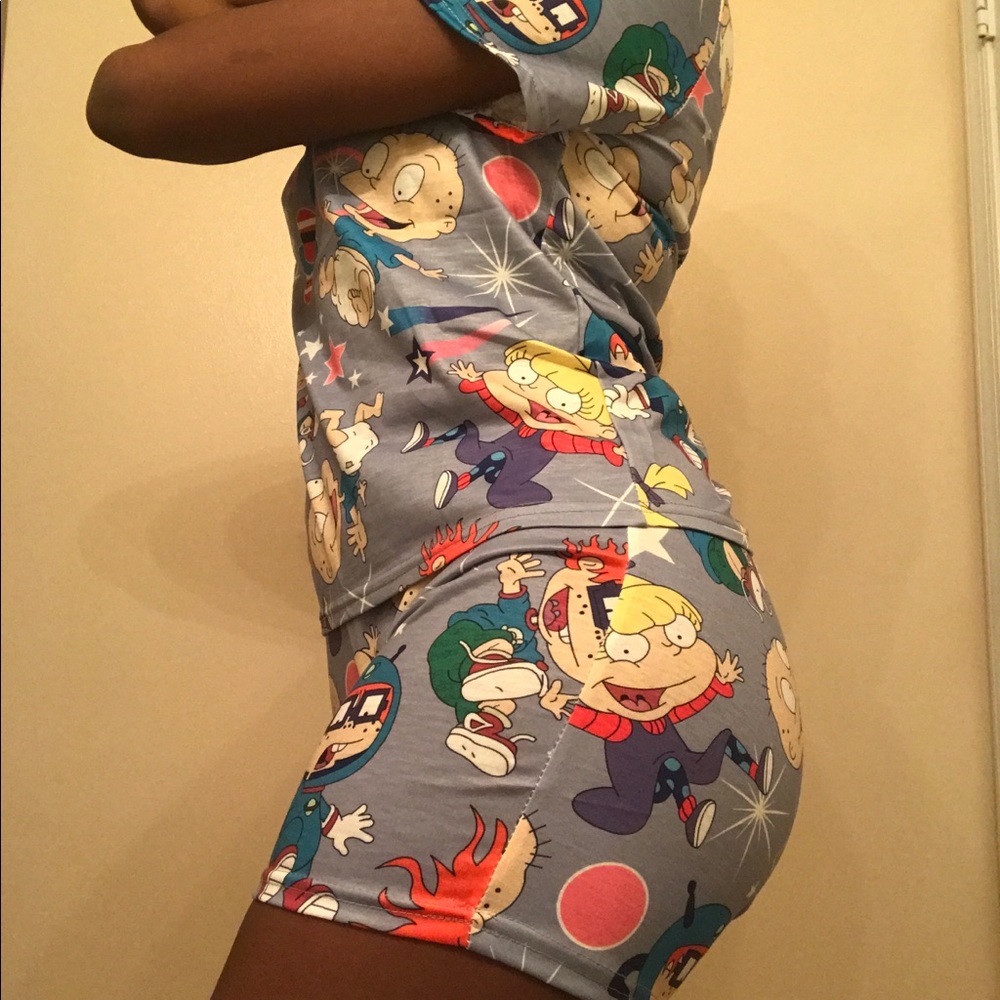 Handmade Gray Rugrats 2 piece set - Picture 6 of 7